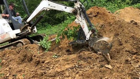 will a 2 ton mini excavator dig up stumps|excavator stump removal time.